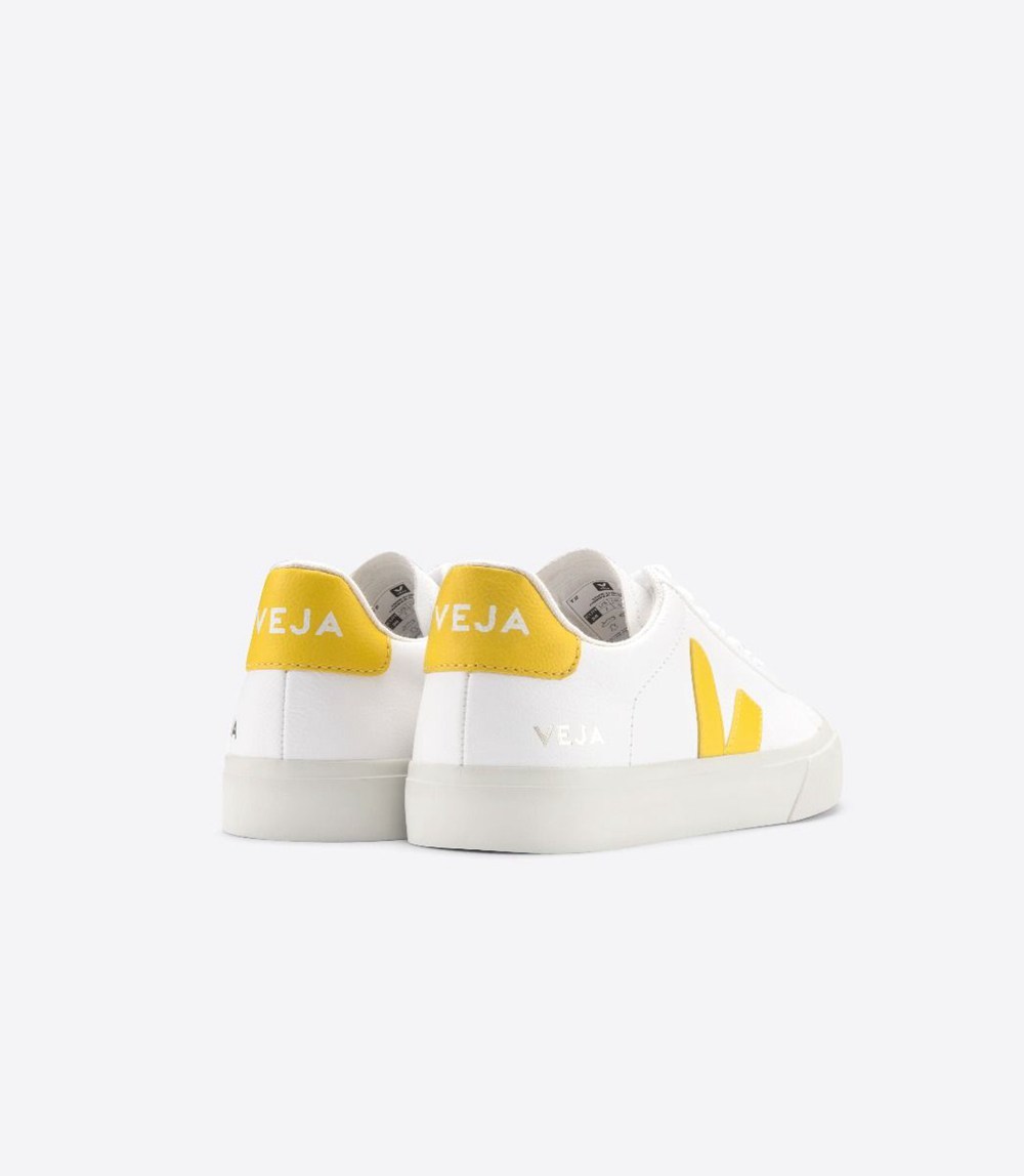 Veja Trainers Mens White - Campo Chromefree - ZBXV-75496